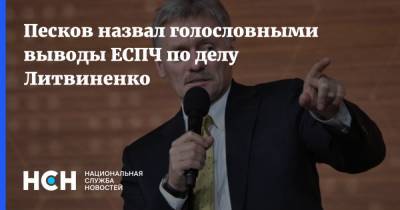 Дмитрий Песков - Александр Литвиненко - Песков назвал голословными выводы ЕСПЧ по делу Литвиненко - nsn.fm - Россия