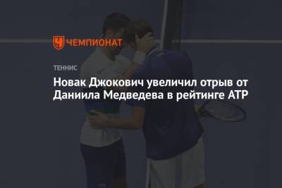 Роджер Федерер - Рафаэль Надаль - Даниил Медведев - Тим Доминик - Андрей Рублев - Александр Зверев - Каспер Рууд - Маттео Берреттини - Новак Джокович увеличил отрыв от Даниила Медведева в рейтинге ATP - championat.com - Австрия - Норвегия - Россия - США - Швейцария - Италия - Германия - Испания - Сербия - Белград - Греция - Циципас