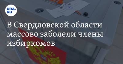 В Свердловской области массово заболели члены избиркомов. Инсайд - ura.news - Свердловская обл. - Североуральск
