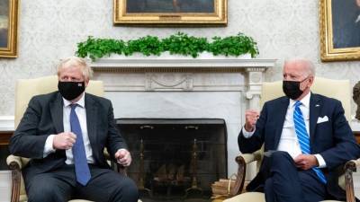 Дональд Трамп - Борис Джонсон - Джо Байден - Байден и Джонсон обсудили угрозы глобального потепления - golos-ameriki.ru - США - Англия