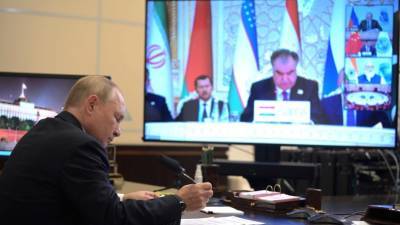 Владимир Путин - Путин: Нужно задействовать потенциал ШОС для мирного процесса в Афганистане - mir24.tv - Россия - Афганистан