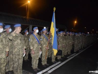 Спустя почти год службы из Конго вернулись украинские миротворцы - unn.com.ua - Украина - Киев - Конго