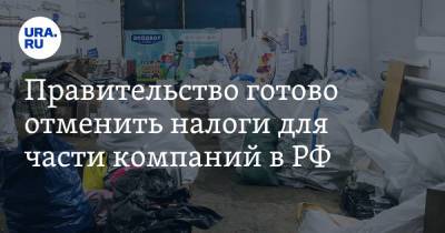 Викторий Абрамченко - Правительство готово отменить налоги для части компаний в РФ - ura.news - Россия