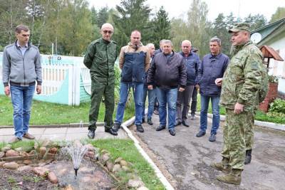 В День народного единства на пограничной заставе «Семеновка» встретились члены добровольных дружин Берестовицкого района - grodnonews.by - Белоруссия - район Берестовицкий