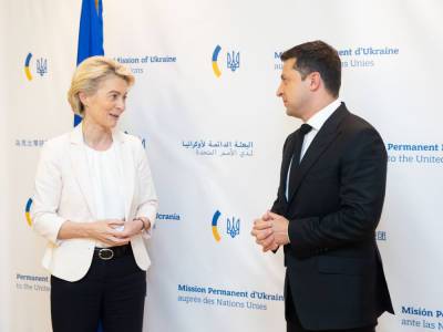 Зеленский в США встретился с главой Еврокомиссии, обсудили саммит Украина – ЕС - gordonua.com - США - Украина - Євросоюз - Ляйен