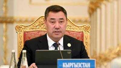 Садыр Жапаров - Президент Киргизии высказался о ситуации в Афганистане - smartmoney.one - Душанбе - Киргизия - Афганистан
