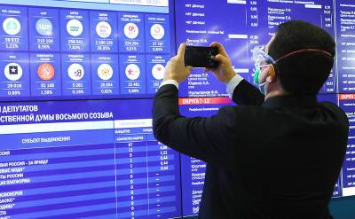 В ЦИК РФ обработали 90% голосов на выборах в Госдуму - svpressa.ru - Россия