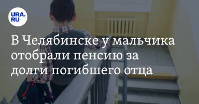 В Челябинске у мальчика отобрали пенсию за долги погибшего отца - ura.news - Челябинск - район Тракторозаводский