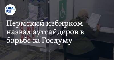 Пермский избирком назвал аутсайдеров в борьбе за Госдуму - ura.news - Пермский край