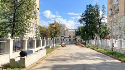Алексей Емельянов - В Москве рассказали о ходе реставрации парадных ворот Александринского дворца - russian.rt.com - Москва