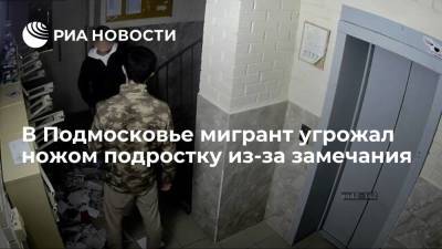 Татьяна Петрова - Средней Азии - В Подмосковье мигрант угрожал ножом подростку из-за замечания о беспорядке в подъезде - ria.ru - Москва - Россия - Московская обл. - городское поселение Домодедово