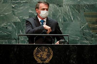 Второй сопровождавший президента Бразилии в ООН человек заразился коронавирусом - lenta.ru - США - Бразилия - Нью-Йорк - Нью-Йорк