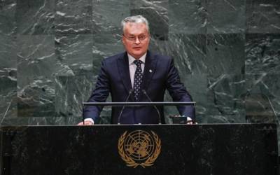 Гитанас Науседа - Литва в ООН сделала важное заявление по Украине - enovosty.com - Украина - Крым - Литва