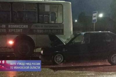 В Ивановской области пьяный водитель иномарки устроил аварию с автобусом - mkivanovo.ru - Ивановская обл.