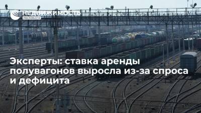 Эксперты: ставка аренды полувагонов выросла с начала года на 60% из-за спроса и дефицита - realty.ria.ru - Москва - Россия