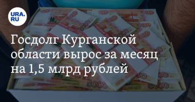 Госдолг Курганской области вырос за месяц на 1,5 млрд рублей. Скрин - ura.news - Курганская обл.