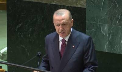 Реджеп Тайип Эрдоган - Эрдоган подтвердил на Генассамблее ООН непризнание Турцией российской аннексии Крыма - lenta.ua - Россия - Сирия - Украина - Крым - Турция