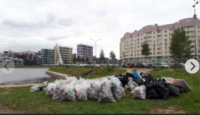 Петербуржцы провели экосоревнования по сбору мусора - neva.today - Санкт-Петербург