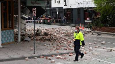 Разрушения после мощного землетрясения в Австралии записали на видео - belta.by - Belarus - Australia - Twitter
