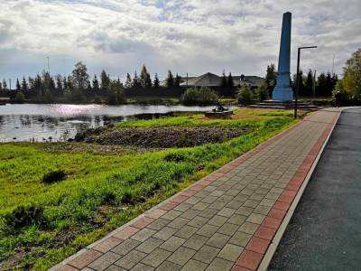 Благоустройство Свирской набережной в Вознесенье подходит к концу — фото - ivbg.ru - Украина - Ленобласть