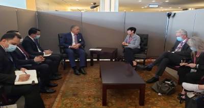 Сироджиддин Мухриддин - Министры иностранных дел Таджикистана и Норвегии встретились в Нью-Йорке - dialog.tj - Норвегия - Нью-Йорк - Таджикистан
