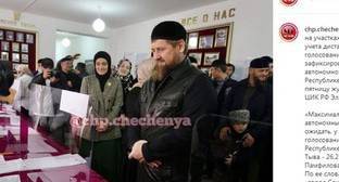Рамзан Кадыров - Жители Чечни указали на привлечение бюджетников к агитации за голосование - kavkaz-uzel.eu - респ. Чечня