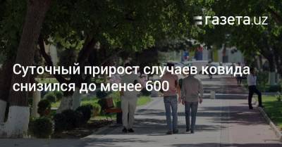 Суточный прирост случаев ковида снизился до менее 600 - gazeta.uz - Узбекистан - Ташкент
