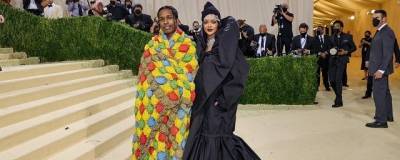 Певица Рианна впервые вышла в свет с рэпером A$AP Rocky - runews24.ru - Нью-Йорк