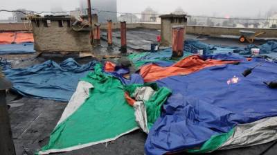 В центре Воронежа 12 этажей дома залило из-за разобранной во время капремонта крыши - vestivrn.ru - Воронеж