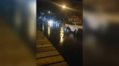 Последствия массового ДТП с такси в Воронеже сняли на видео - vestivrn.ru - Воронеж