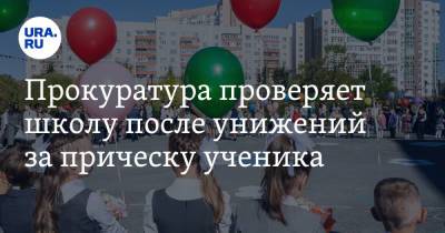 Прокуратура проверяет школу после унижений за прическу ученика - ura.news - Иркутск