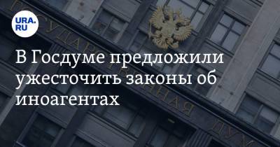 Василий Пискарев - В Госдуме предложили ужесточить законы об иноагентах - ura.news - Россия
