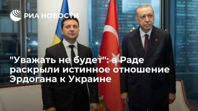 Владимир Путин - Сергей Лавров - Тайип Эрдоган - Олег Волошин - Дмитрий Кулебой - Депутат Рады Волошин: Эрдоган не уважает Украину, а лишь использует страну в своих целях - ria.ru - Москва - Россия - Украина - Киев - Турция