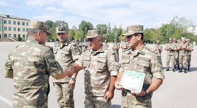 Завершились очередные состязания по ориентированию на местности среди азербайджанских военнослужащих (ФОТО/ВИДЕО) - trend.az - Азербайджан - Минобороны