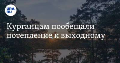 Курганцам пообещали потепление к выходному - ura.news - Россия - Курганская обл.