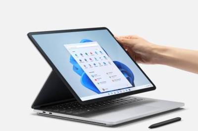 Microsoft представила Surface Laptop Studio — флагманский гибридный ноутбук с GeForce RTX и ценой от $1600 - bin.ua - Украина - Microsoft