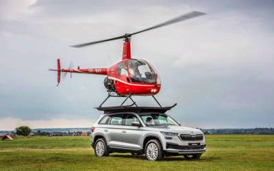 Джереми Кларксон - Вертолет на крыше Kodiaq — странная реклама Шкоды - zr.ru