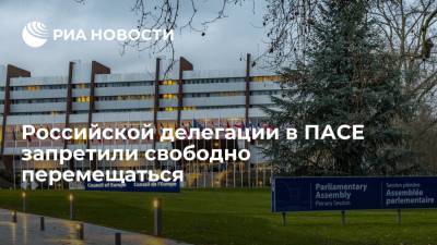 Владимир Круглый - Делегации России в ПАСЕ ограничили перемещение из-за прививок "Спутником V" - ria.ru - Москва - Россия - Украина - Турция