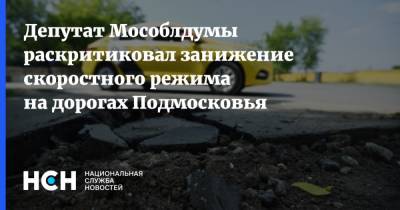 Депутат Мособлдумы раскритиковал занижение скоростного режима на дорогах Подмосковья - nsn.fm - Москва - Московская обл.