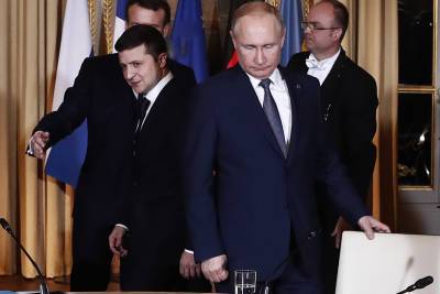 Владимир Путин - Дмитрий Песков - Кремль назвал условие встречи Путина и Зеленского - tvc.ru - Россия - Украина