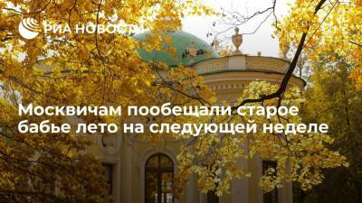 Евгений Тишковец - Синоптик Тишковец: на следующей неделе в Москве ожидаются солнце и температура до плюс 15 - ria.ru - Москва - Россия