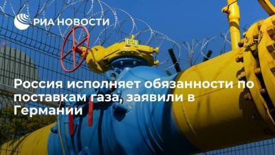 Беата Барон - Минэкономики Германии: Россия полностью исполняет обязанности по поставкам газа - smartmoney.one - Россия - Германия - Берлин