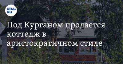 Под Курганом продается коттедж в аристократичном стиле. Фото - ura.news