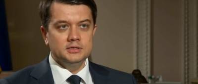 Дмитрий Разумков - Ярослав Железняк - Разумков обратился к Раде из-за правки к закону об олигархах - w-n.com.ua - Украина
