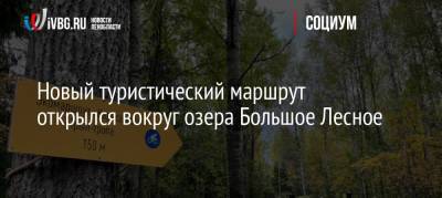 Новый туристический маршрут открылся вокруг озера Большое Лесное - ivbg.ru - Украина - Ленинградская обл. - р-н Выборгский