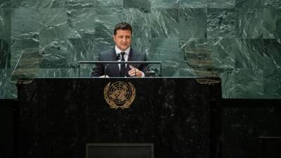 Владимир Зеленский - Мария Захарова - Журавко назвал выступление Зеленского в ООН позором для Украины - inforeactor.ru - Россия - Украина