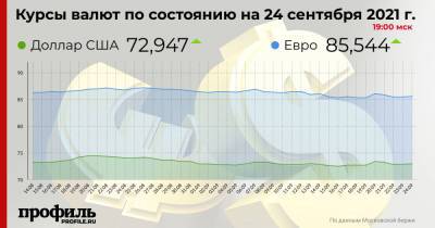 Средний курс доллара США на закрытии торгов составил 72,94 рубля - profile.ru - США