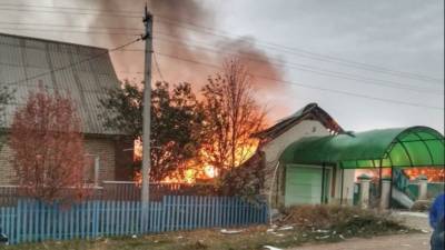 Взрыв газа уничтожил кирпичный дом в Башкортостане, последствия попали на видео - 5-tv.ru - Башкирия