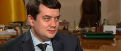 Дмитрий Разумков - Савик Шустер - Разумков резко высказался о принятии закона об олигархах - w-n.com.ua