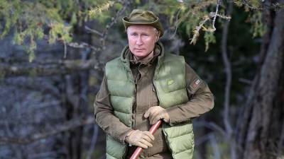 Сергей Шойгу - Владимир Путин - Дмитрий Песков - Путин за штурвалом катера прокатился по сибирской реке - iz.ru - Россия - Израиль